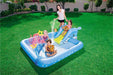 Bestway Inflatable Ocean-Themed Play Center with Sprinkler 1