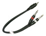 Mark Mk57 Cable Auxiliar Spica 3.5mm A 2 Plug 1/4 0