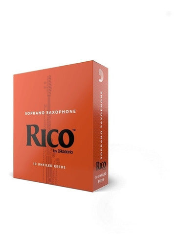 Rico by D'Addario Soprano Saxophone Reeds 3.5 RIA1035 *10 0