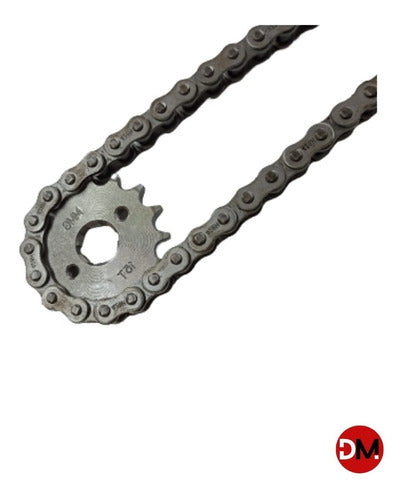 MMG Complete Transmission Kit Baccio Px - Plate + Sprocket + Chain 1