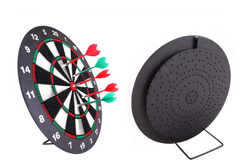 Darts Game for Target Shooting - Set of 6 Darts with Support Base 2
