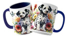 Perritos, Flores Y Mariposas Tazas 6