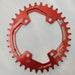 Snail Narrow Wide 36T 96BCD Asymmetric Oval/Round Chainring 7