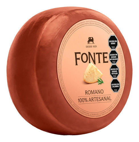 Quesos Fonte Romano Complete Wheel Approximately 2.5 Kg 0