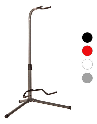 Adjustable Guitar and Bass Floor Stand by SIMISOL - Music Instrument Stand for Electric, Acoustic, Classical, and Bass Guitars 12
