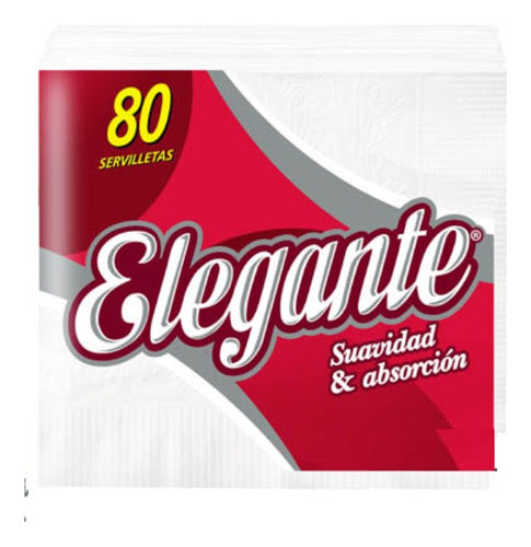 Elegante Servilletas 32x32 De 80u 0