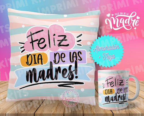 Imprimi Kits Mother’s Day Mugs and Cushions Sublimation Templates #3 6