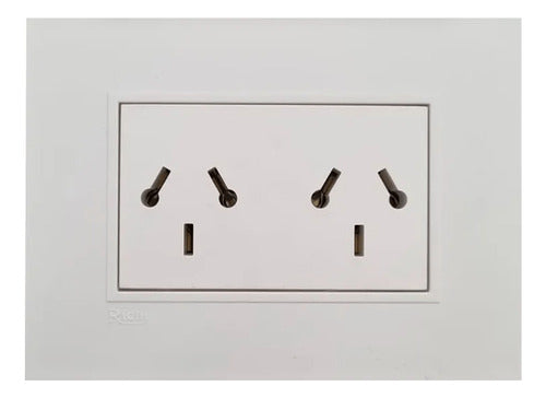 Richi Geo 10a Double White Outlet 0