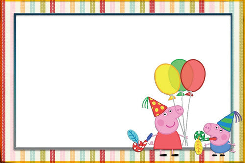 Deco Gráfica Pepa Pig Gigantography - 120x80 cm 2