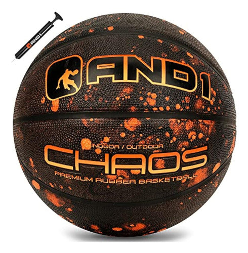 AND1 Chaos Basketball: Official Regulation Size 7 0