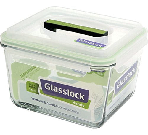 Glasslock 15Cup Rectangle Handy Container 0