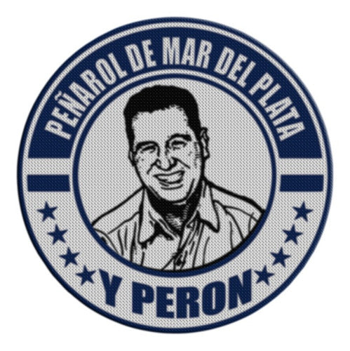 Generic Thermoadhesive Patch Peron and Peñarol Mar Del Plata 0