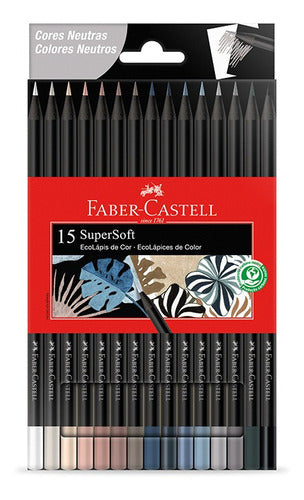 Faber-Castell Ecolápiz Supersoft X15 Tonos Neutros 0