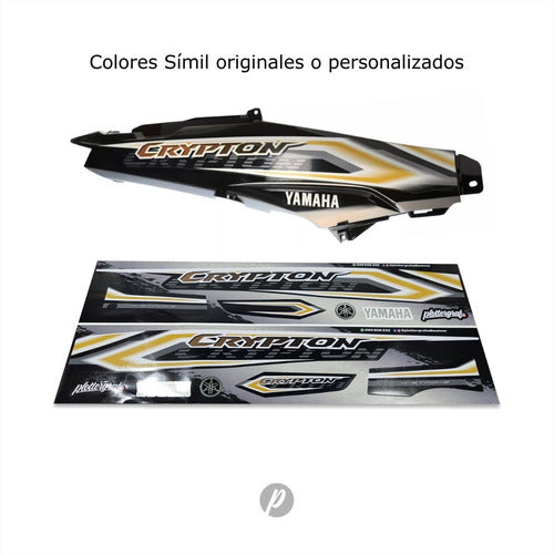 Stickers Calcos Yamaha Crypton / Kit Completo / Plottergraf 2