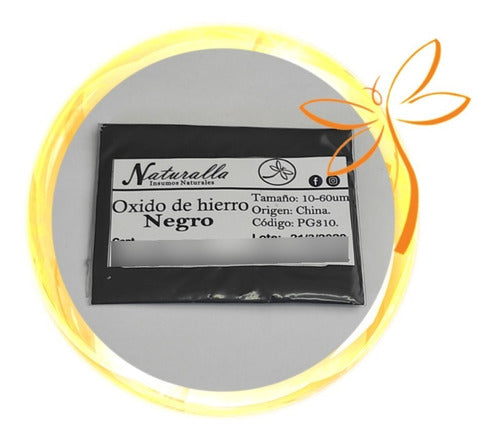 Pigmento Oxido De Hierro Negro Grado Cosmético X 100 Gr 1