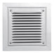 Meflex Gas Approved Ventilation Grill 20x20cm 200cm2 Glass 0