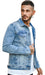 Clgropa Stretch Denim Jacket for Men 4