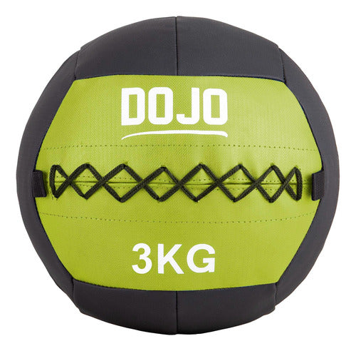 Wallball 3kg / Medicine Ball / Crossfit Y Funcional - Dojo 0