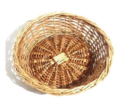 Generic Panera Canasta Cesto De Mimbre 26cm 0