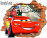 Vinilo Pared Rota Infantiles Cars Wall Sticker 2