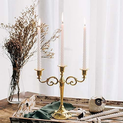 Candelabro Con Forma De Candelabro De Oro Sziqiqi Candelabro 1