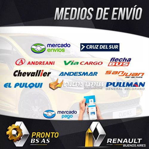 RENAULT Absorbedor Paragolpe Trasero Izquierdo Sandero (hasta 2014) 4