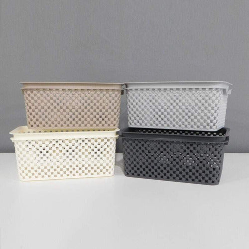 Only Set of 3 Multi-Purpose Rectangular Organizers in Assorted Sizes 0