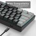 Camiysn 60% Mechanical Gaming Keyboard with Blue Backlight 4