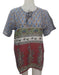 HHG SA Short Sleeve Blouse Maya 100% Imported Cotton Hindu 1