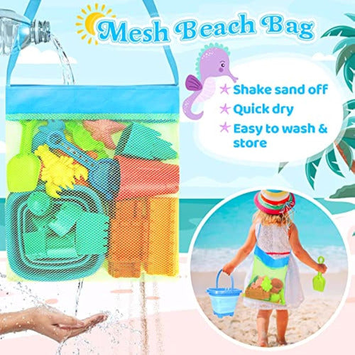 RACPANEL Foldable Beach Toys Set for Kids 2