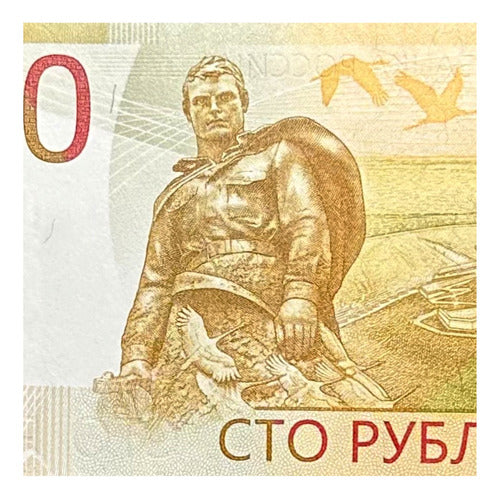 Rusia - 100 Rublos - Año 2022 - N #332589 - Soldado 0