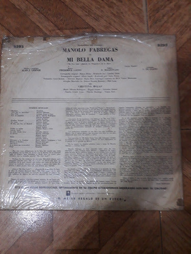 Vinilo Mi Bella Dama My Fair Lady . Lerner Loewe Año 1963 1