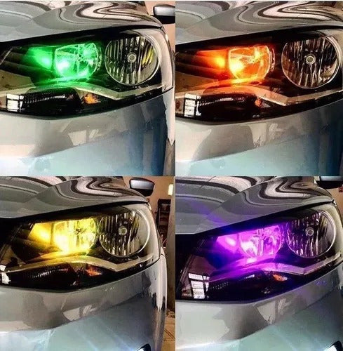 RGB Multicolor LED Position Light with Remote Control for Fiat Palio 2000 5