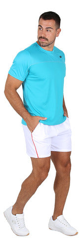 Lotto Men's White Superrapida Padel Shorts by Dexter 3