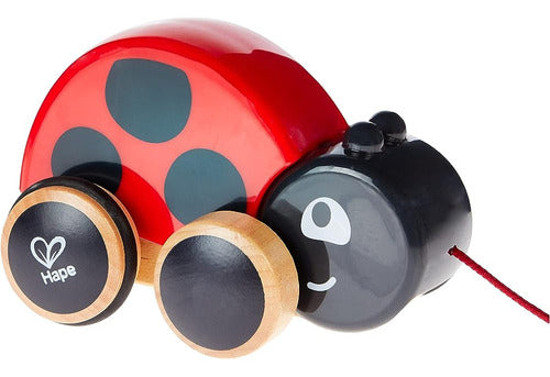 Hape Ladybug Pull Along 0