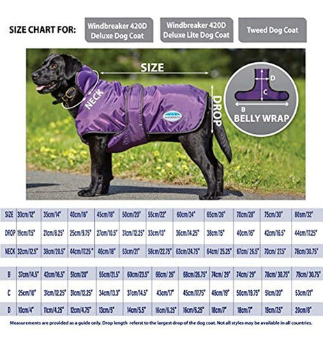 Weatherbeeta Windbreaker 420d Deluxe Dog Coat 1