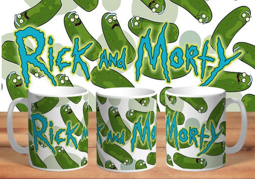 Personalized Ceramic Mug Rick and Morty #01 1