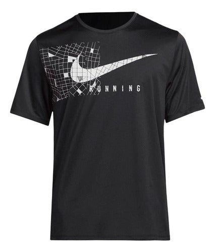 Nike Dri-fit Uv Miler Run Division 0