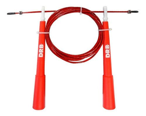 DRB Steel Jump Rope Speed Rope Adjustable for Box Gym 3