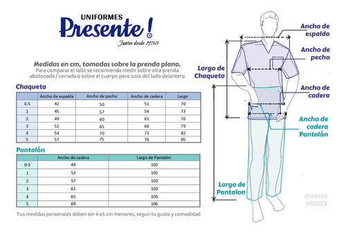 Medical Uniform Set by Arciel Inta in White Unisex - Ideal Gift! 7