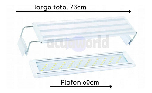 Plafon Led Para Acuarios 60cm _acuaworld 2