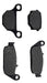 Appia Brake Pad Set Rear/Front for Brezza Euro 150 0