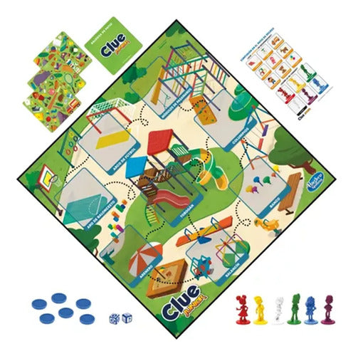 Juego En Caja Hasbro Clue Junior +4 F64195731 3