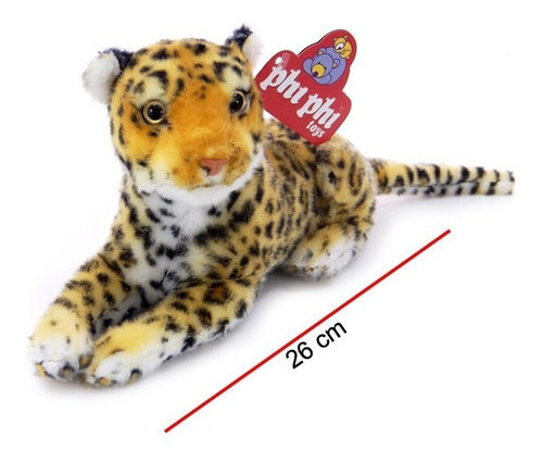 Phi Phi Toys Leopard Plush 26cm 0