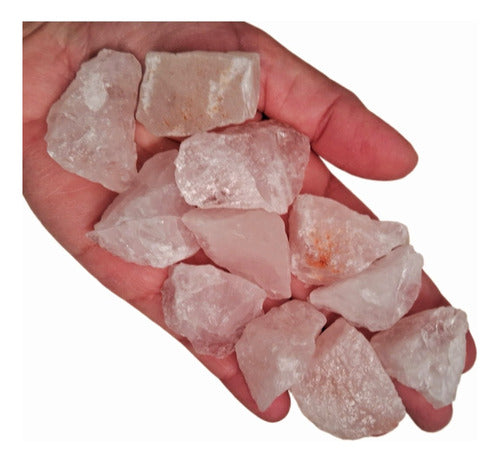 Manoscálidas Natural Raw Rose Quartz Love Stone 0