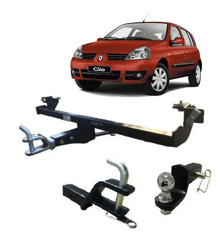 Lightweight Renault Clio 2 Short Body Car Hitch Without Trunk 0