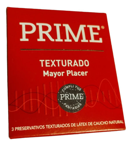 Prime Assorted Condoms Pack of 4 Boxes of 3 Units Each 6
