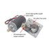 Motor Electrico 12v 200rpm Eje 8mm Engranaje Hel Reversibl 5