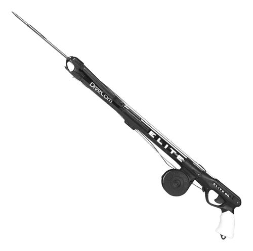 Arbalete De Pesca 60cm Com Molinete Divecom Elite Preto 60cm 1