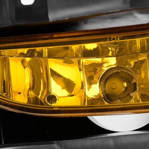 Para 1999-2004 Ford Mustang Amarillo Ámbar Niebla Luces Dela 4